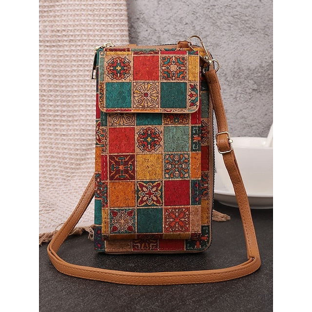 Women’s Boho Vintage Bag with Adjustable Crossbody Phone FashionChic