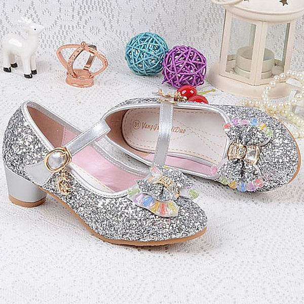 Girls' Party Princess Glitter Mary Sparkling – Shoes Jane FashionChic