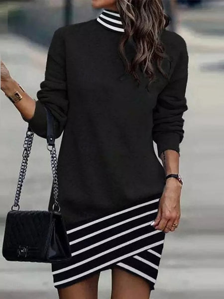 Women's Mini Dress Sheath Dress Casual Daily Regular Fit