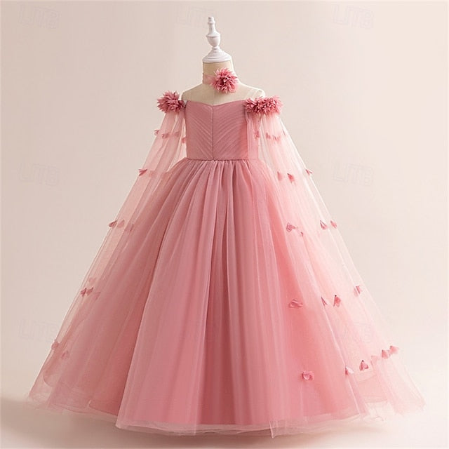 Dress Princess Girl Kid's Girls' Flower FashionChic