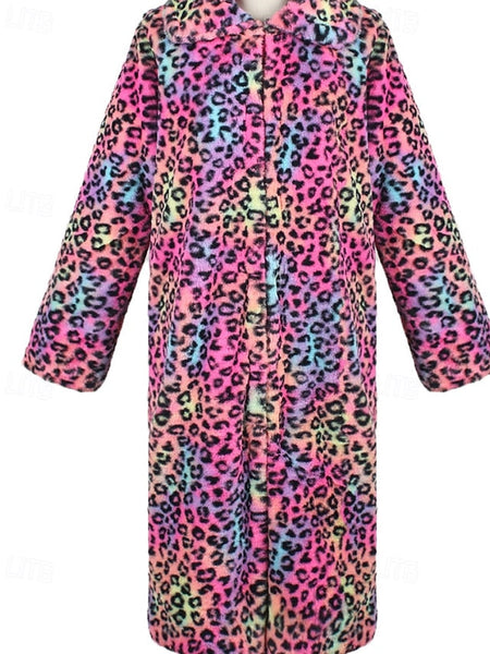 Warm Comfortable Coat Pocket Women's Faux Fur Furs FashionChic