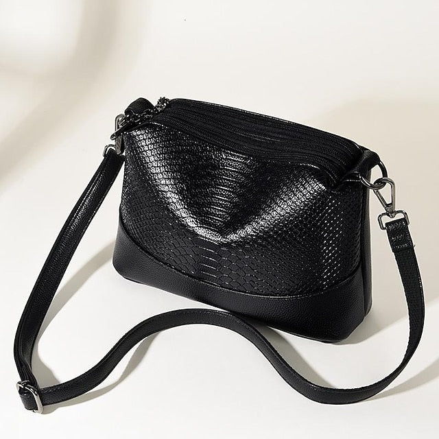 Leather Hobo Crossbody Bag Shoulder PU Women's FashionChic