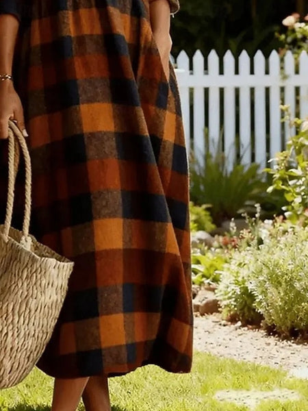 Women's Maxi Dress Shirt Dress Casual Dress Fashion Basic FashionChic