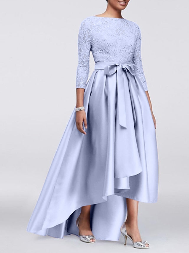 Mother Elegant Size the of Bride Plus Wedding Dress A-Line Guest FashionChic