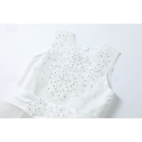 Flower Girls' Wedding Kids Sleeveless Dress Girl FashionChic