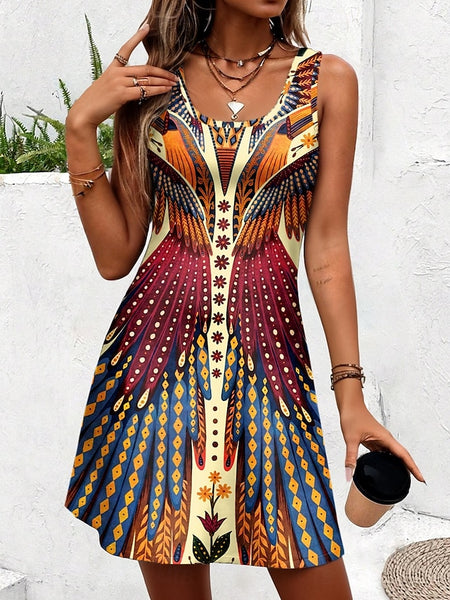 Women's Mini Dress A Line Dress Summer Dress Off The