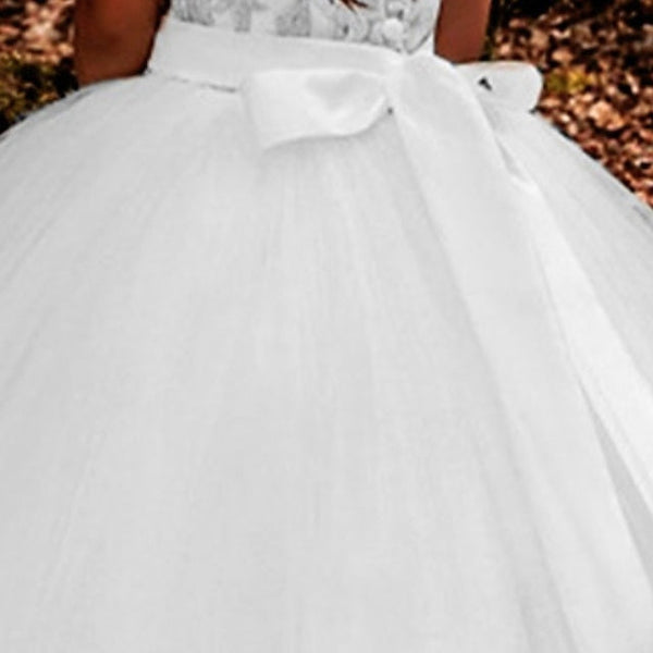 Floral Dress Flower Kids Solid Colored Girl Girls' FashionChic