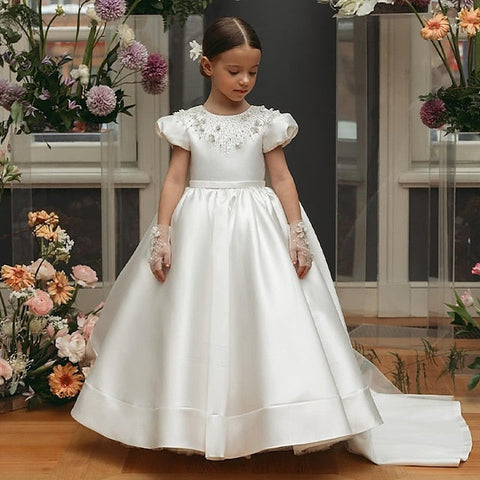 Party Dress Girls' Communion Girl First Flower FashionChic