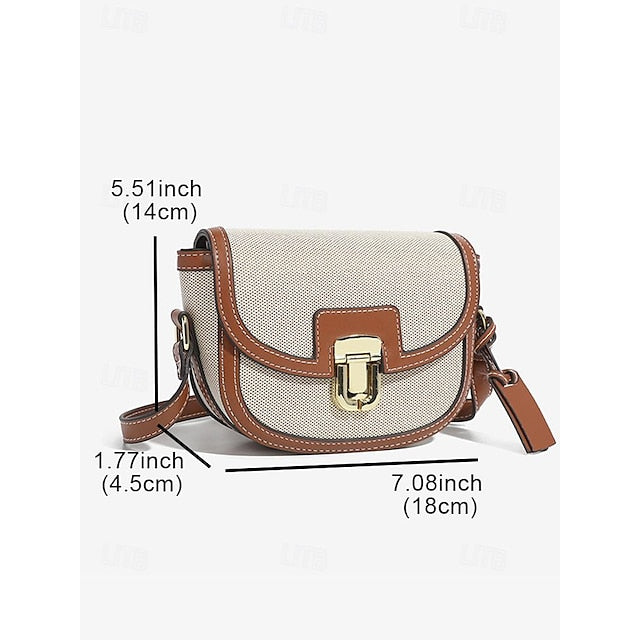 – Bag Trim Vintage Women's Crossbody Leather Small FashionChic