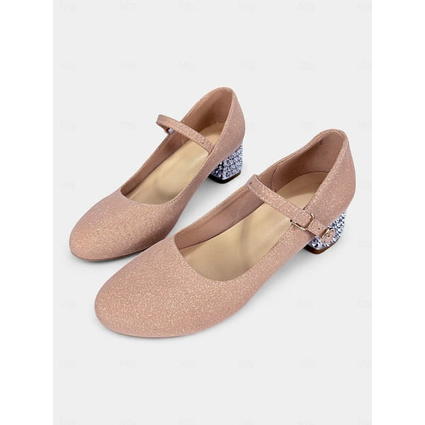 Women's and Glitter with Girls' Mary Dance Jane Shoes FashionChic