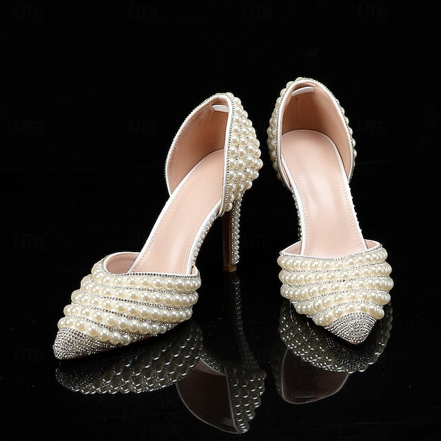 White Comfort Wedding Shoes Women's FashionChic