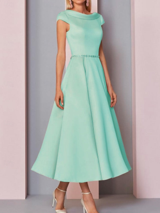Bride Mother Guest the Plus Wedding of A-Line Dress Size Cowl FashionChic
