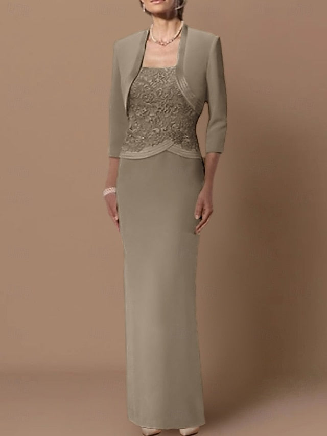 Elegant of Guest Sheath Mother Dress Bride Wedding the Plus Size FashionChic