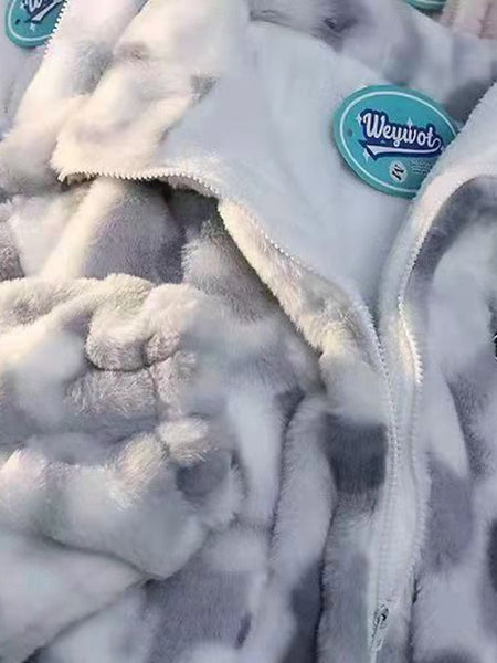 Fur Faux Women's Fleece Teddy Warm Coat Jacket FashionChic