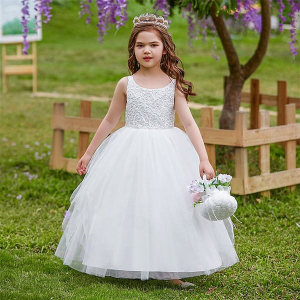 Princess Kid's Flower Girl Girls' Dress FashionChic