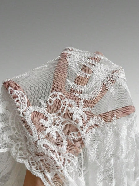 Women's Cover Up Swimsuit Dress Lace Patchwork Vacation FashionChic