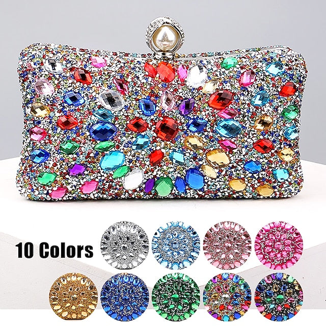 Clutch Women's Polyester Wristlet Evening Bags Bag FashionChic