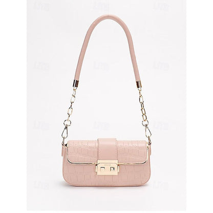 Women's Bag Baguette Shoulder Envelope Leather PU FashionChic