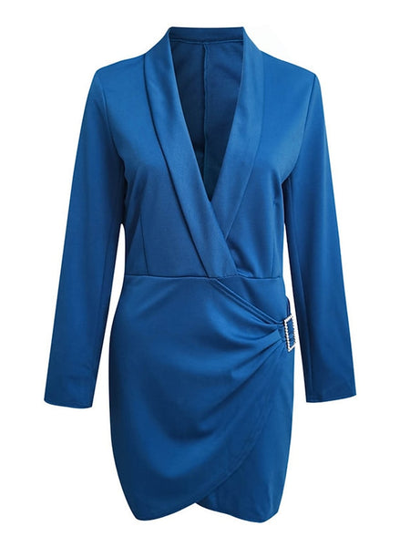 Women's Party Dress Cocktail Dress Work Dress Ruched Shirt