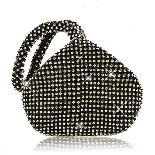 - Bag Silver Rhinestone Elegant Women's Evening Crystal FashionChic