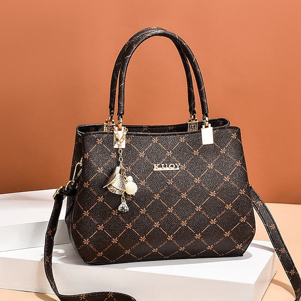 Women's Men's PU Party Leather Bag Shoulder Handbag FashionChic