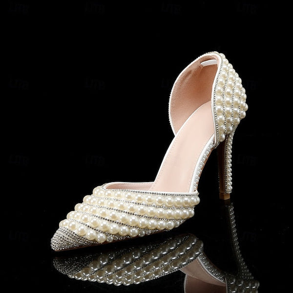 White Comfort Wedding Shoes Women's FashionChic