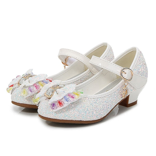 Girls' Party Princess Glitter Mary Sparkling – Shoes Jane FashionChic