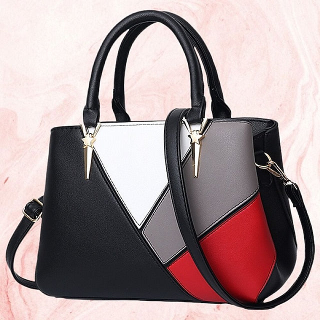 PU Shoulder Women's Bag Tote Leather Diaper Handbag FashionChic