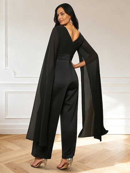 Formal V Jumpsuits Mother the Dress Elegant Bride of Minimalist FashionChic