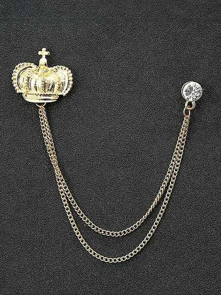 Christmas – Elegant Pins Collar Men's Alloy Reindeer FashionChic