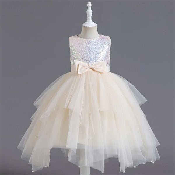 Kid's Girls' Dress Flower Girl Princess FashionChic