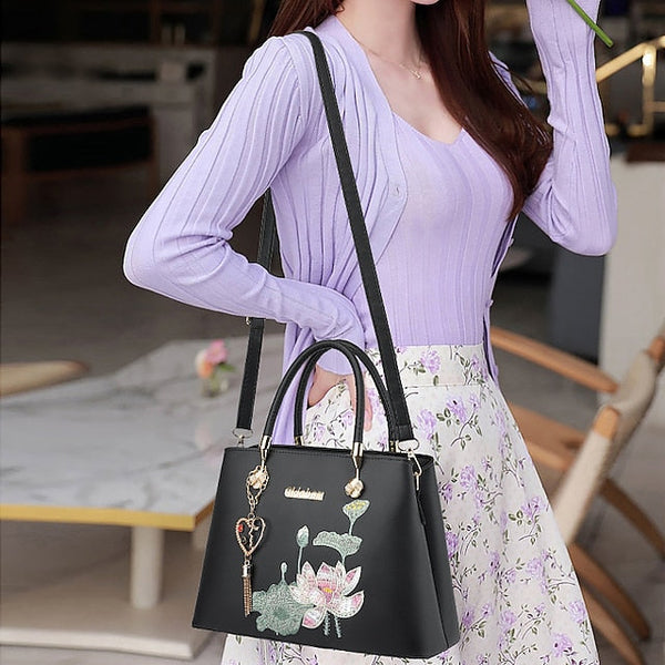 Bag PU Crossbody Handbag Women's Shoulder Boston FashionChic