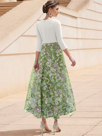 Wedding of Dress Beach Mother A-Line Bride the Elegant FashionChic