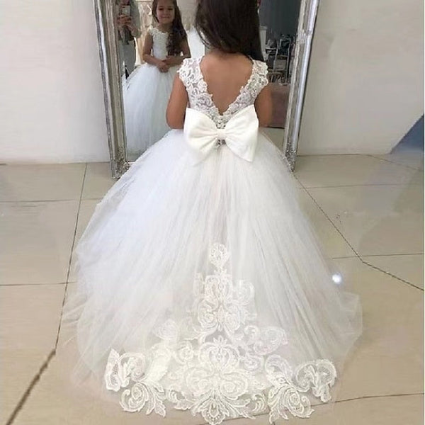 Girls' First Party Dress Girl Flower Communion FashionChic