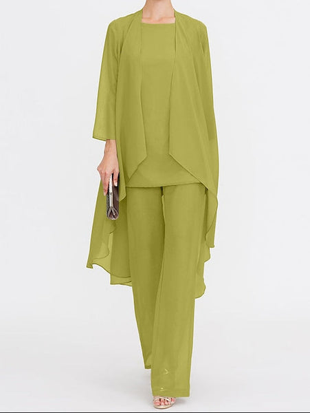 the Wedding Piece Bride Mother 3 Pantsuit Beach of FashionChic