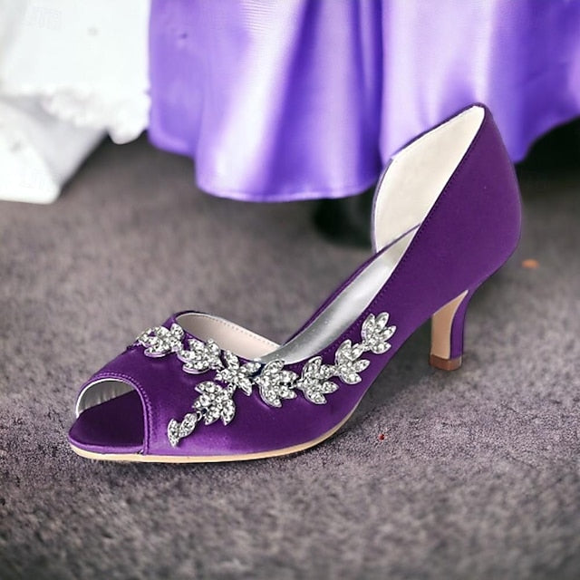 Bridal Women's Bling Shoes Wedding Sparkling FashionChic