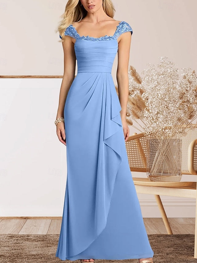 the Elegant Mother Guest A-Line Wedding Dress Bride of FashionChic