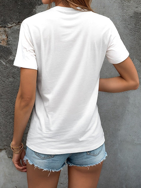 Women's T Shirt Graphic Animal Dog Vintage Stylish Classic FashionChic