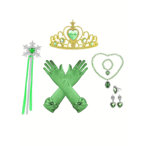 Frozen Dress Princess Girl Theme Anna Flower Fairytale Party FashionChic