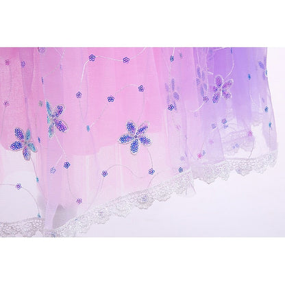 Cloak Princess Dress Cosplay Flower Girl Rapunzel FashionChic