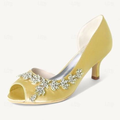 Bridal Women's Bling Shoes Wedding Sparkling FashionChic