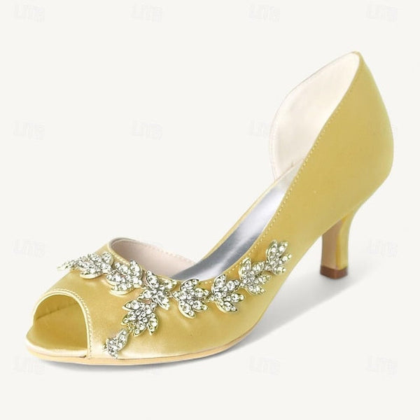 Bridal Women's Bling Shoes Wedding Sparkling FashionChic