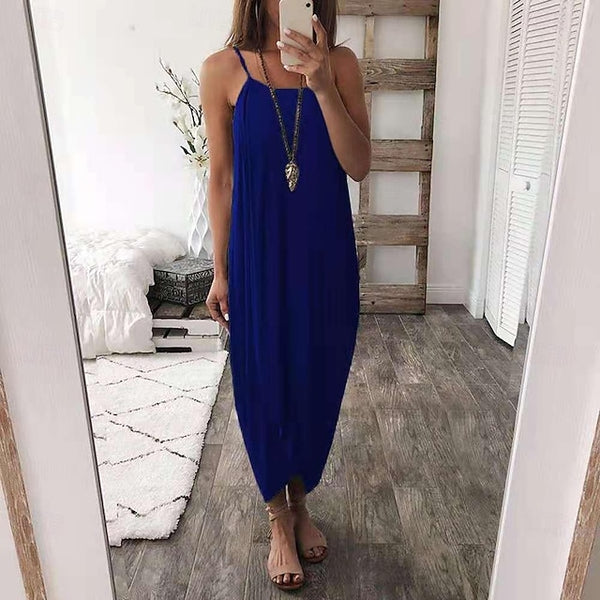 Women's Casual Dress Long Dress Maxi Dress Split Date