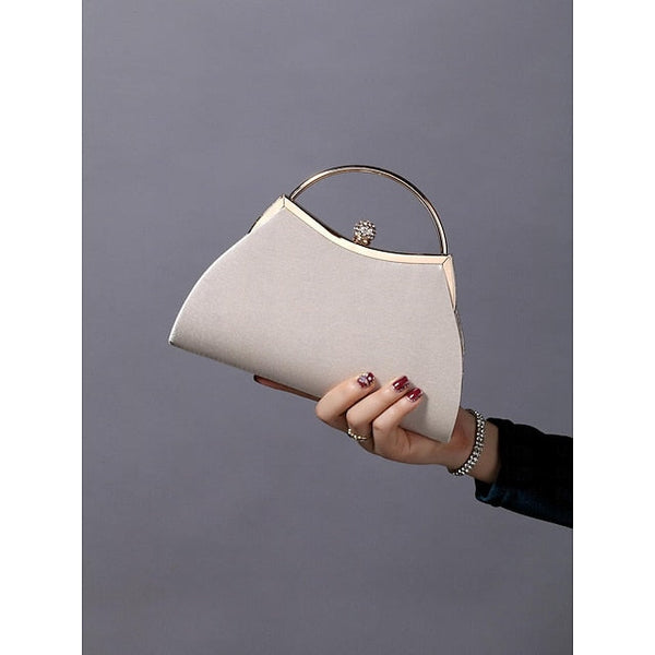 Elegant Clutch Navy – Blue Evening Pleated Women's Velvet FashionChic