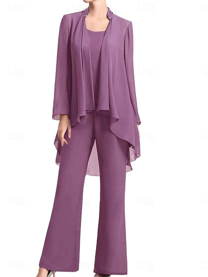 Elegant Simple Guest Bride Mother Dress the Pantsuit Wedding of FashionChic