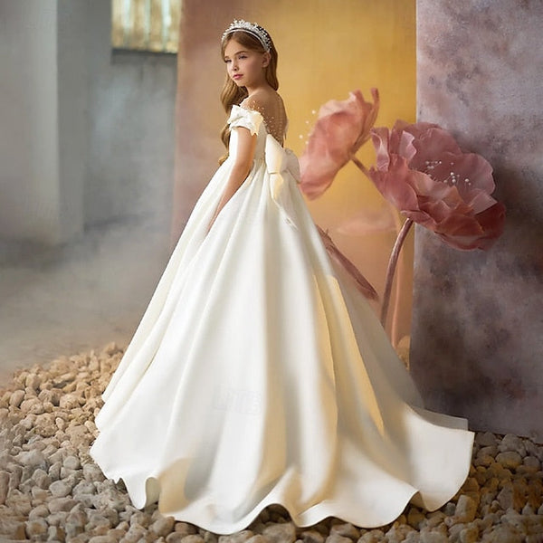 Communion Party Girls' Flower First Girl Dress FashionChic