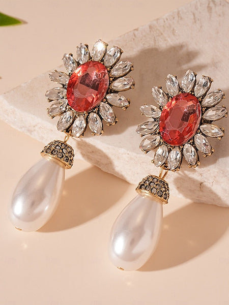 Earrings Set Women's Pearl Jewelry with FashionChic