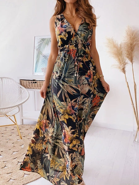 Women's Maxi Dress Casual Dress Stylish Casual Vacation FashionChic