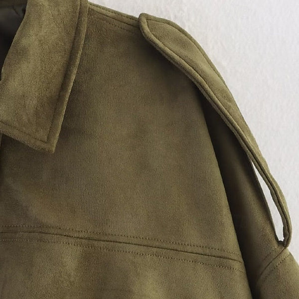 Warm Comfortable Pocket Jacket Women's Zipper Casual FashionChic