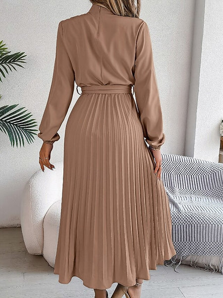 Women's Midi Dress Satin Dress Party Dress Cocktail Dress